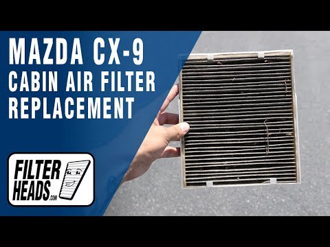 How to Replace Cabin Air Filter 2019 Mazda CX-9 AQ1262