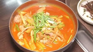 빨간 국물의 마법! 돼지 애호박찌개 @생방송 투데이 1729회 20161005