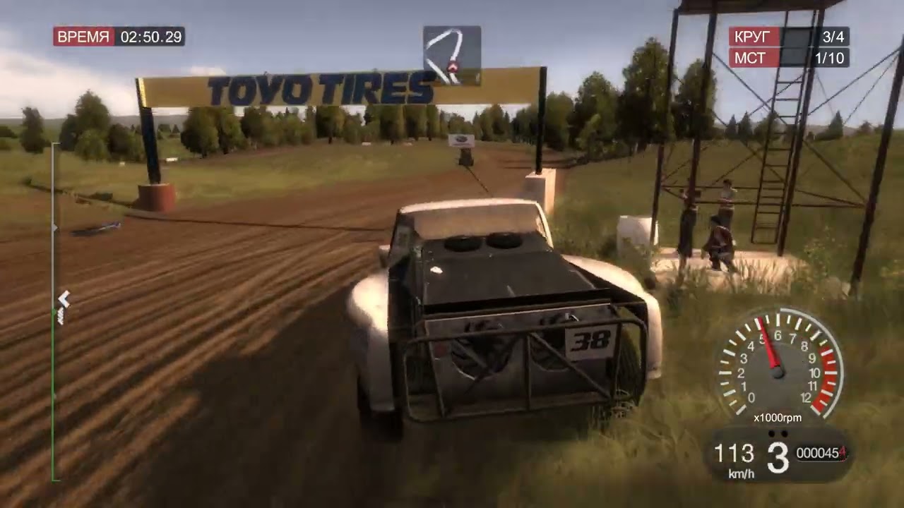 Colin McRae Dirt  Уровень 10  2 трасса  Lucas Oil CORR Pro 4 Series  Crandon  1 попытка