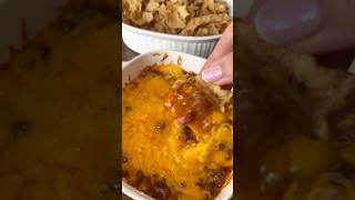 3 ingredient chili dip #shorts #chilidip #snacks #gamedayfood #easyrecipe #chipsanddip
