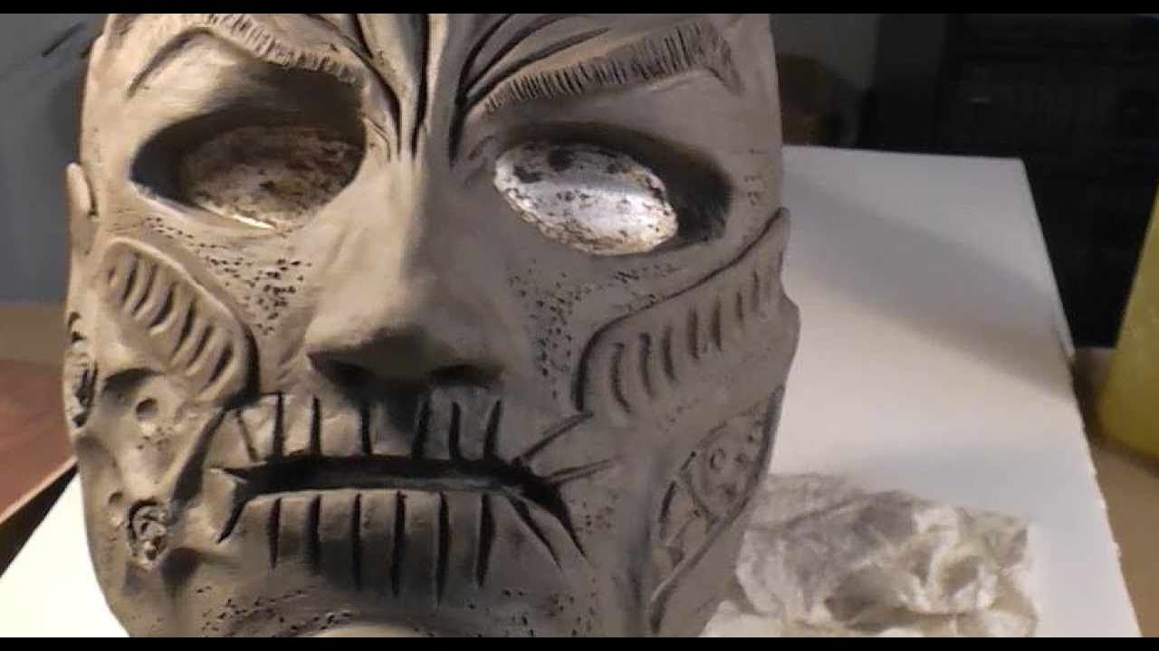 Création d'un masque en latex - La sculpture