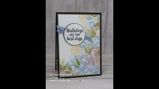 Beautiful Friendship - Two Pretty Foral Cards