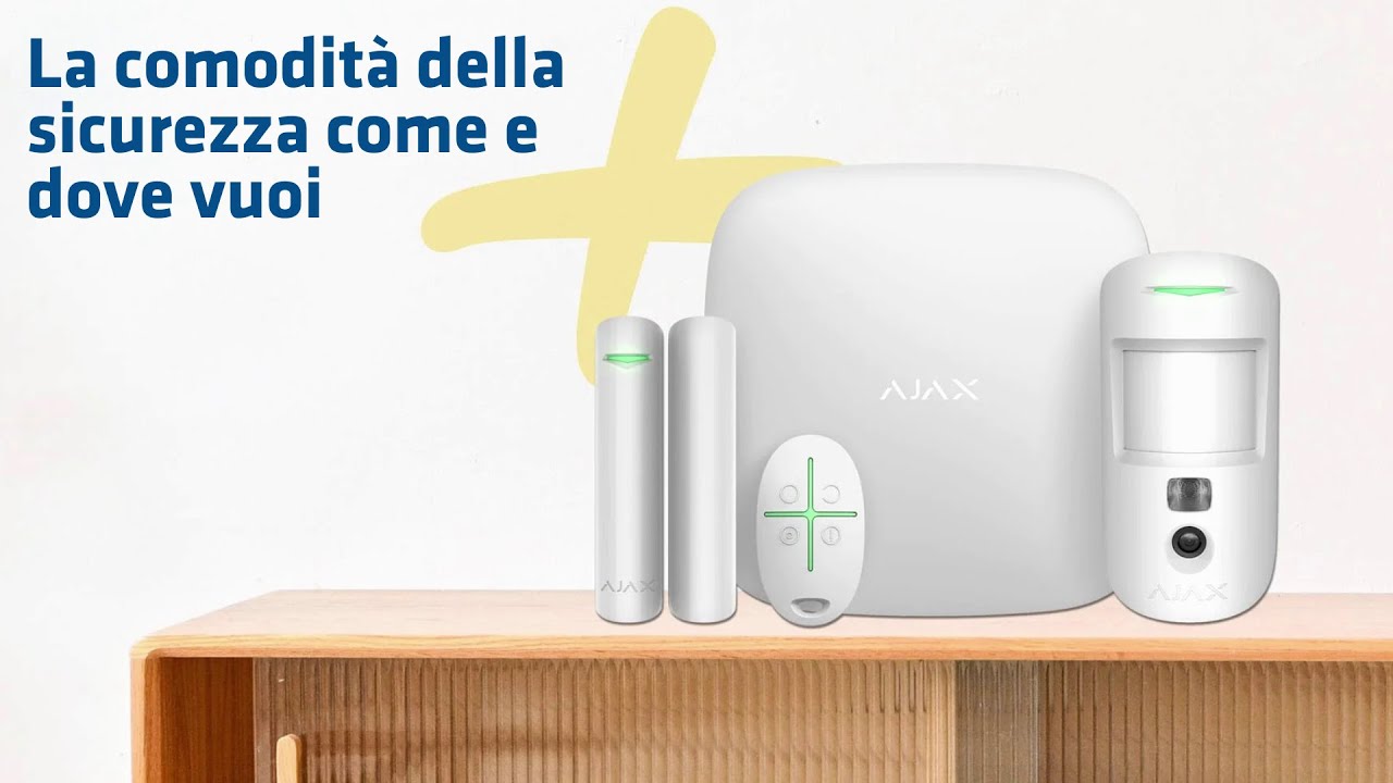 Più Sicuro Fidelitas | Il Kit Allarme Smart con Pronto Intervento per casa e attività