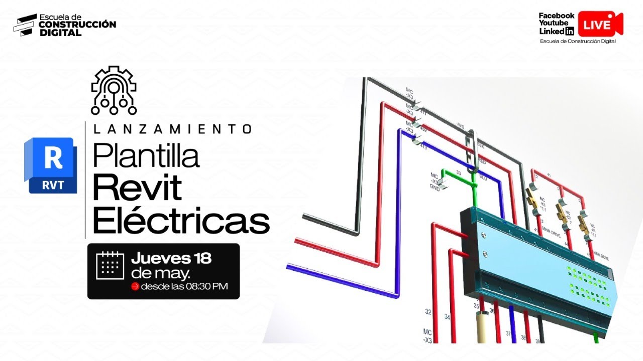 ⚡Lanzamiento | Plantilla de Revit Electrícas🚧