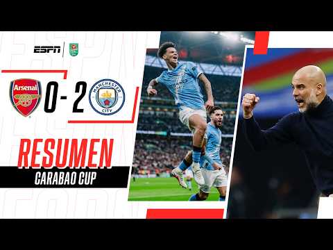 DOBLETE DE O'REILLY EN 4 MINUTOS Y EL CITY DE PEP GRITÓ CAMPEÓN | Arsenal 0-2 M. City | RESUMEN