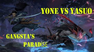 En Iyi En Güzel Animasyon Animation Yasuo Vs Yone Gangstas Paradise