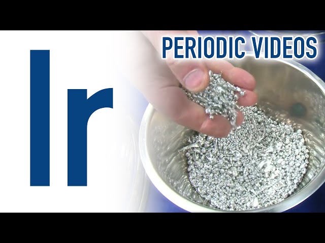 Iridium - Periodic Table of Videos