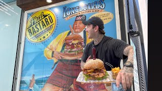 2KG “PHAT BASTARD” burger challenge!!