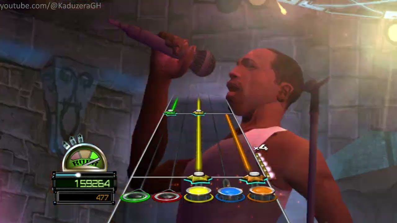 #47 "Rebel Yell - Billy Idol" by CJ, Messi, Shrek and Snow White - Guitar Hero WTDE Career Mode