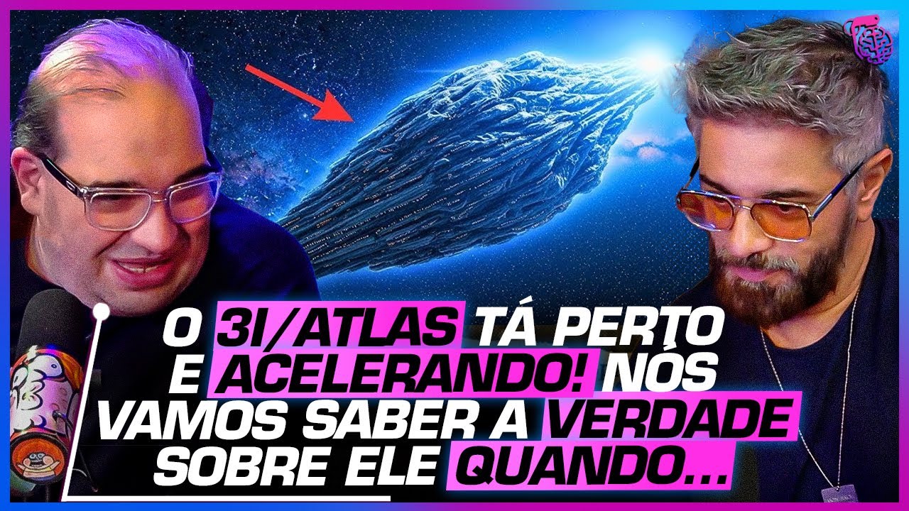 COMETA ou NAVE ALIENÍGENA? O que sabemos sobre o 3I/ATLAS? - SÉRGIO SACANI