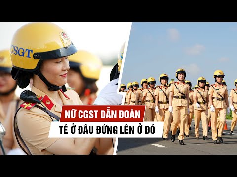 Video Tâm sự hot girl CSGT dẫn đoàn: 