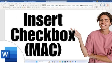 How To Insert Checkbox in Word MAC (MacBook)