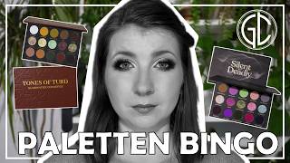 Details PALETTE BINGO🎮Glaminatrix Cosmetics - Tones Of Turd & Silent But Deadly Palette 💩 | English Guide