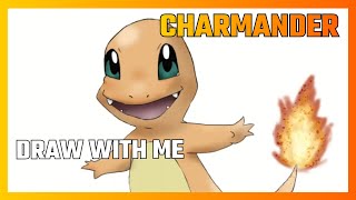 Drawing Charmander – Pokémon Speed Sketch | Timelapse Art #pokemon #charmander