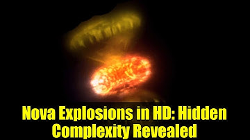 Nova Explosions in HD: Hidden Complexity Revealed