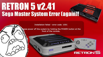 Retron 5 v2.41 - Master System Games Fail (again)