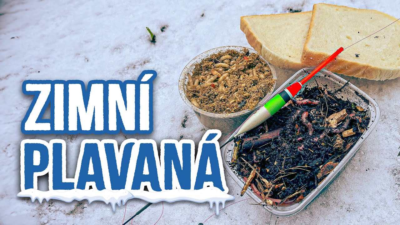 Zimní plavaná na řece v mrazech. Přemluvit ryby k záběru není nic snadného. VLOG #21