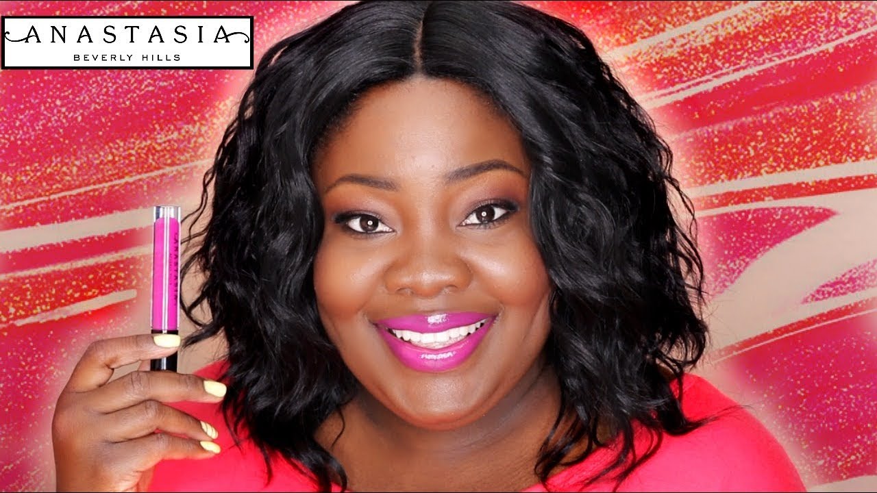 ABH Lip gloss Swatches | Dark Skin