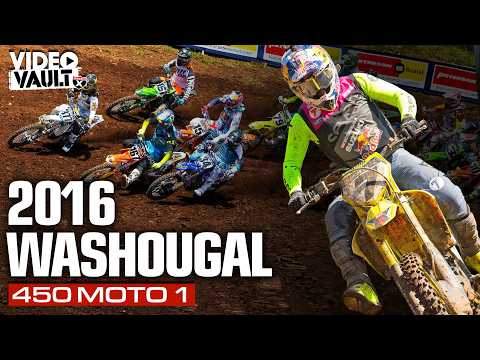 FULL MOTO. James Stewart's Last Race | Tomac Versus Roczen! | 2016 Washougal