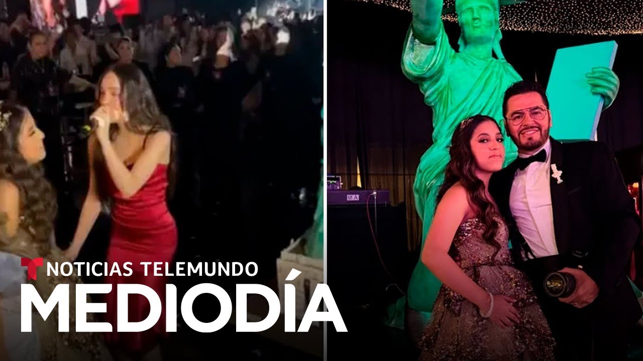 Cantaron Belinda y J Balvin: celebran a quinceañera mexicana con fiesta de lujo | Noticias Telemundo