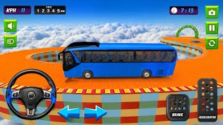 🔥 MEGA RAMP BUS STUNT SIMULATOR 2026 🚍 | SKY HIGH IMPOSSIBLE BUS DRIVING GAMEPLAY ANDROID screenshot 4