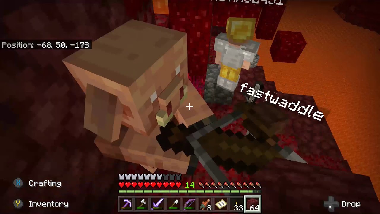 Exploring the new nether minecraft update - YouTube