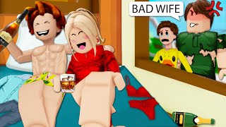 ROBLOX Brookhaven 🏡RP - FUNNY MOMENTS: The Bad Wife | Roblox Idol