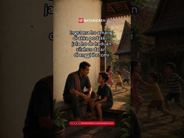 Nasihat Bapak kepada Anak sulung di keluarga Batak 💯❤️