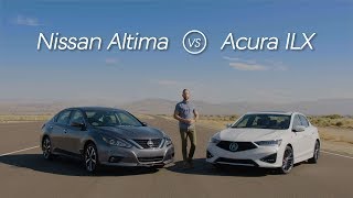 Acura ILX vs. Nissan Altima - Video Review Comparison Ilx Vs Tlx Acura
