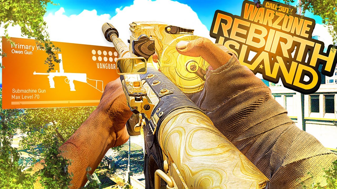 the OWEN GUN is INSANE on REBIRTH ISLAND! 😈 (Rebirth Island Warzone)