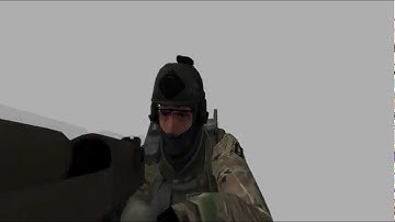 3DSMAX - CS:GO (freezee time without blood & bullets max plane)