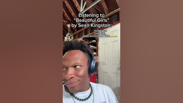 Listening to “Beautiful Girls” by Sean Kingston #relatable #beautifulgirls #seankingston