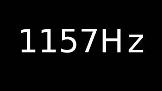 Speaker Sound Test 1157Hz