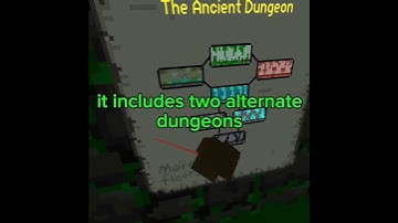 Ancient dungeon update!