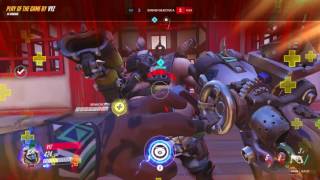 Overwatch: Quintuple Roadhog Ultimate (4 Environmental Kills)