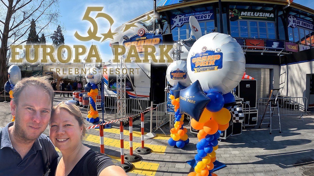 Endlich wieder EUROPA-PARK: JUBILÄUM Saisonstart 2025! Neuigkeiten, Rundgang, Essen und mehr!