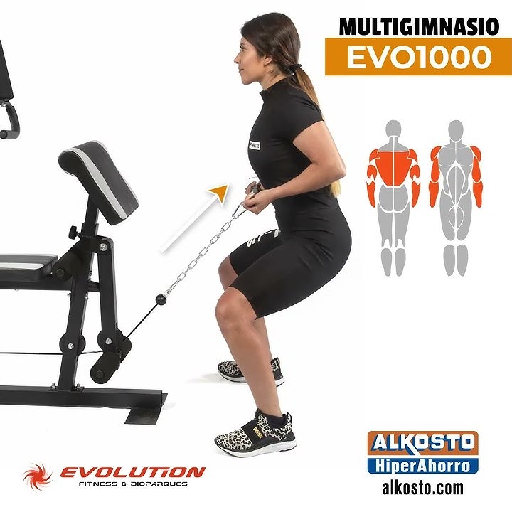 Multigimnasio Olmo +45 Kg Aparato Mini Gimnasio Gym Maquinas