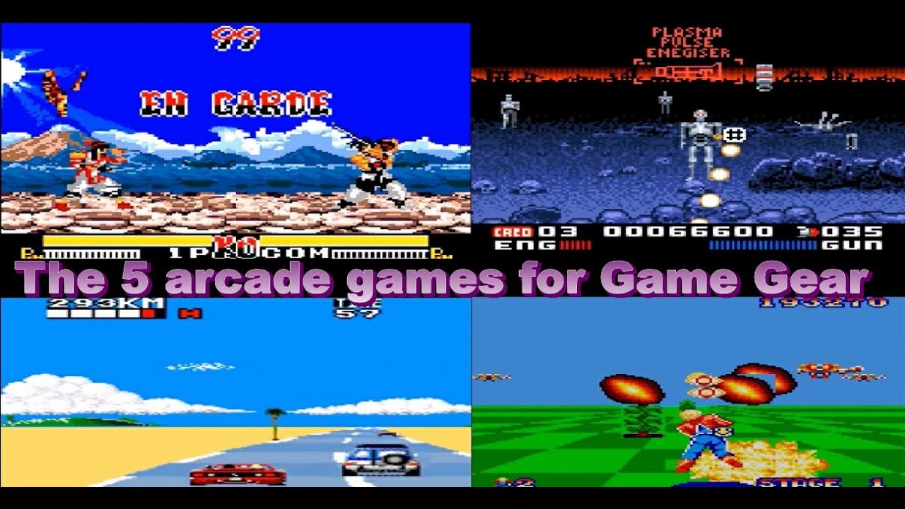 The 5 arcade games for Game Gear YouTube