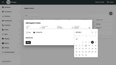 How to Add a Supplier Invoice in Artintech ERP (Step-by-Step Guide)