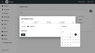 How to Add a Supplier Invoice in Artintech ERP (Step-by-Step Guide)
