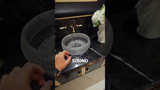 Crystal sink in Roberto Cavalli Villa. Luxurious in details #luxury #crystal #robertocavalli #damac