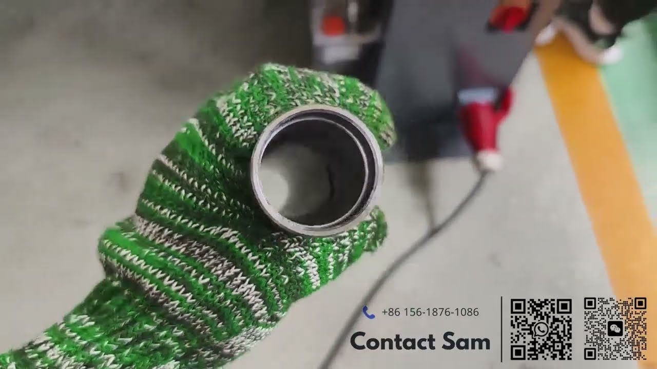 Automatic double head chamfering machine