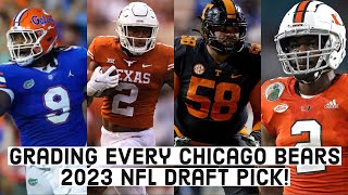 Grading Every Chicago Bears 2023 NFL Draft Pick! (1st Round Through 7th Round)