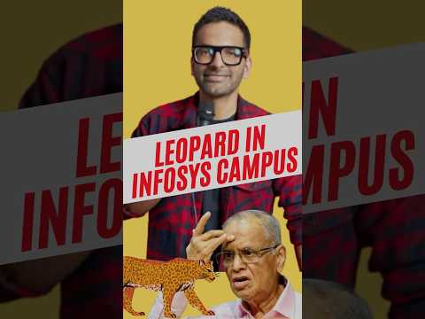 Leopard in Infosys Campus | Narayan Murthy Reaction