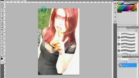 Fixing over exposure ( Photoshop CS4/CS5 ).