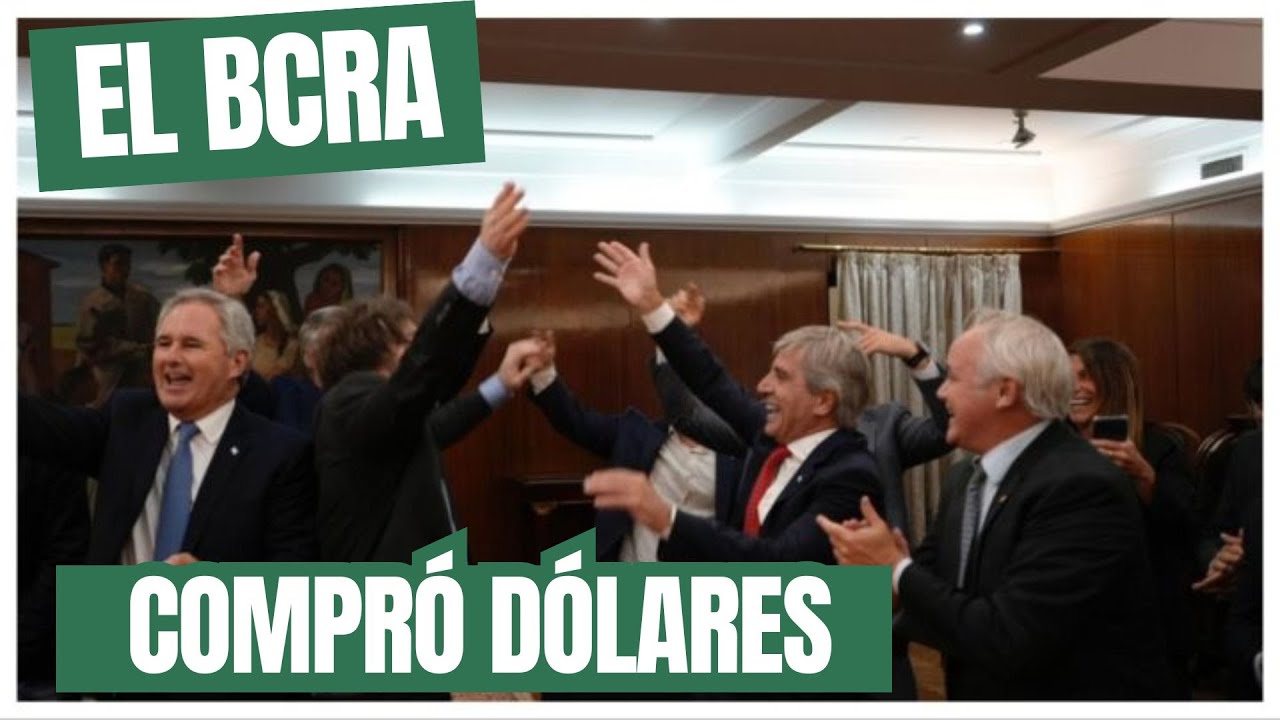 👉🏻EL BCRA COMPRÓ DÓLARES Y ES NOTICIA!📢