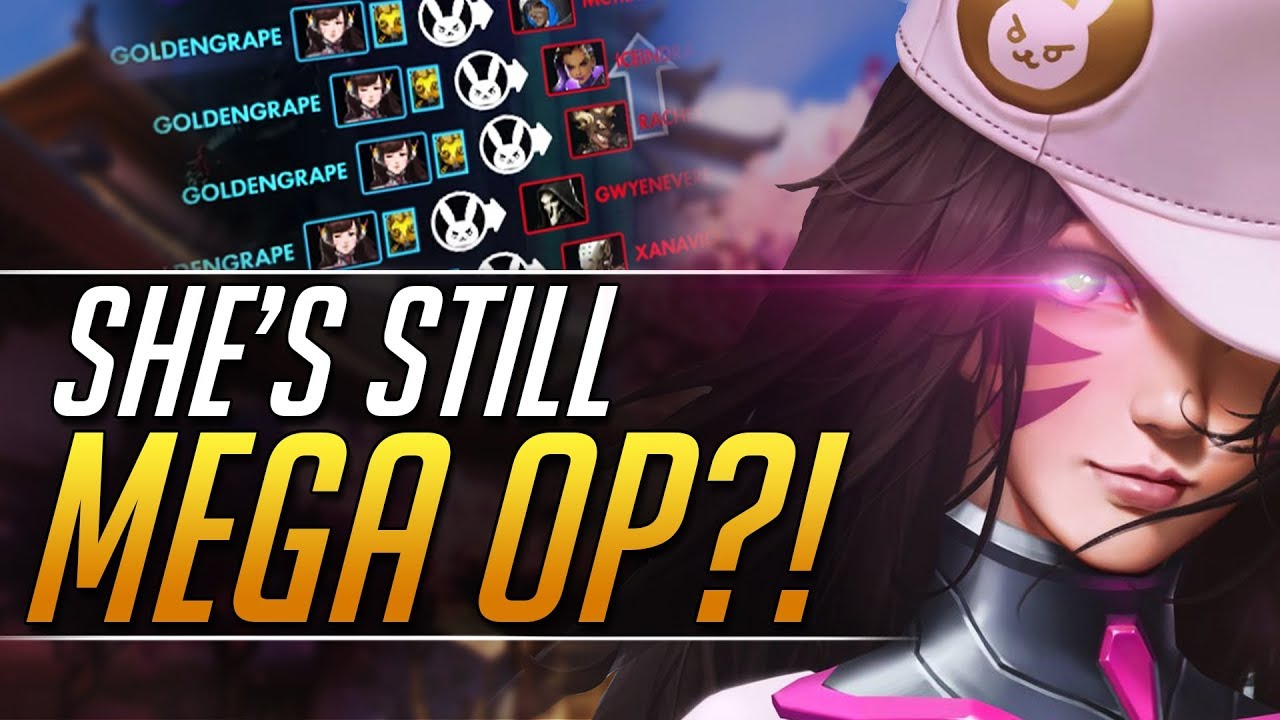 DVA IS INSANE - Crush Ranked Ladder Today | Dva Overwatch Gameplay Guide