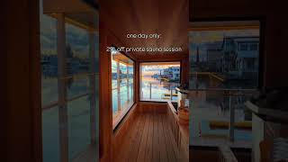 Treat Yourself to a Private Floating Sauna | Ebb & Ember Portland