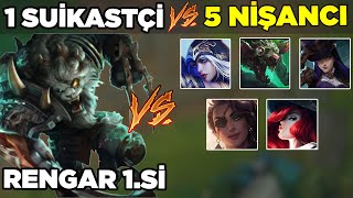 Rengarin Rüyasi Gerçek Oldu 1 Sui̇kastçi̇ Vs 5 Bronz Adc