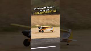 Cleetus McFarland Carbon Cub S 2 STOL Landing/Takeoff! #new #aviation #rcplane